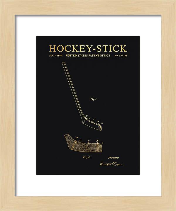 Hockey Stick Gold Patent Us676736a