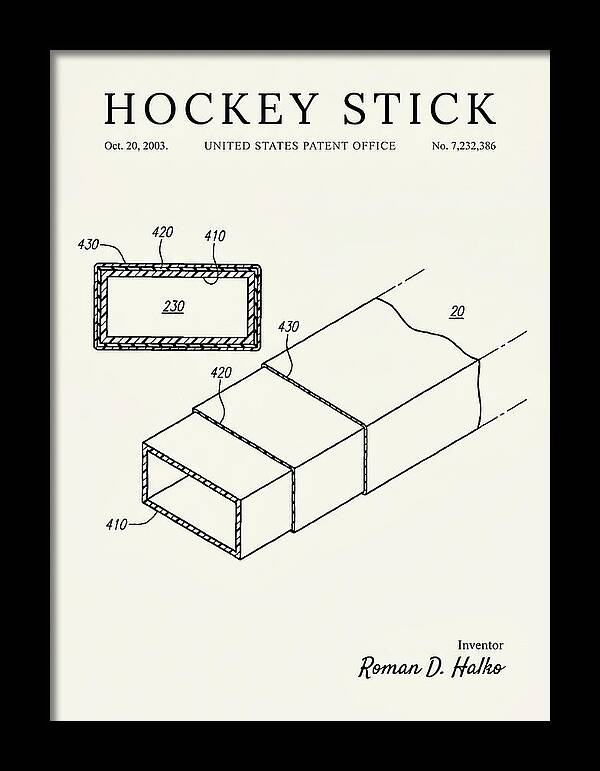 Hockey Stick Minimalist Patent Us7232386b2