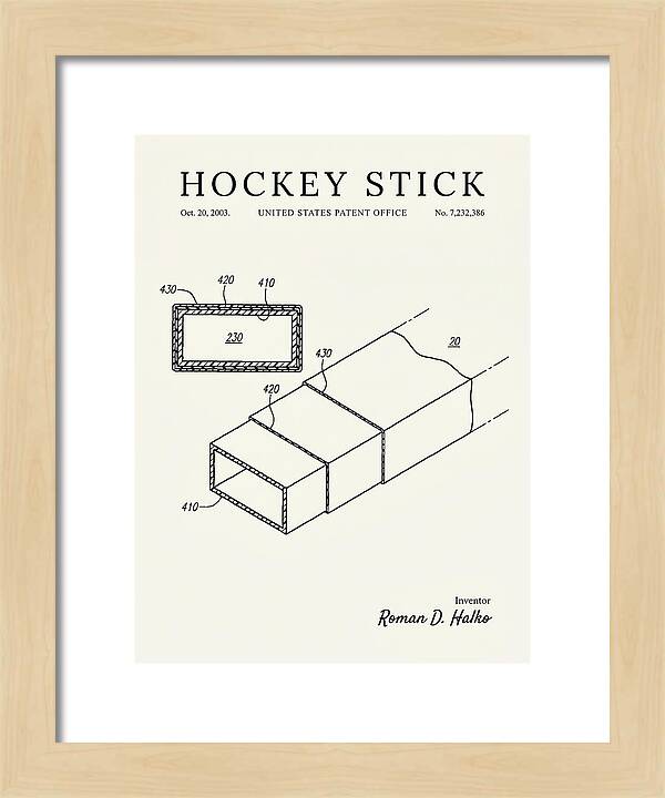 Hockey Stick Minimalist Patent Us7232386b2