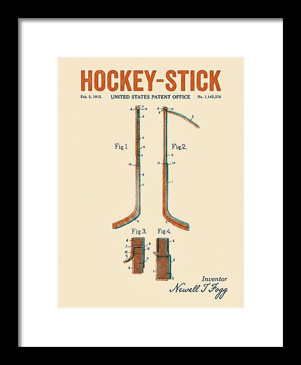 Hockey Stick Retro Patent Us1143376a
