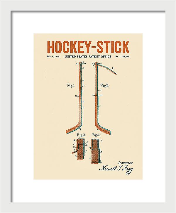 Hockey Stick Retro Patent Us1143376a