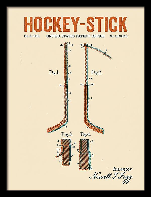 Hockey Stick Retro Patent Us1143376a