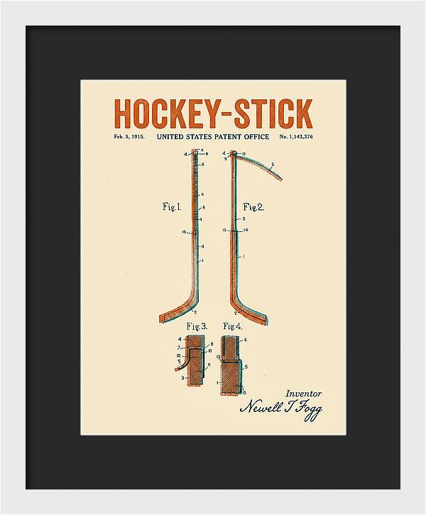 Hockey Stick Retro Patent Us1143376a