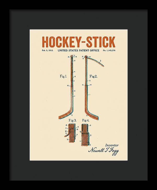 Hockey Stick Retro Patent Us1143376a