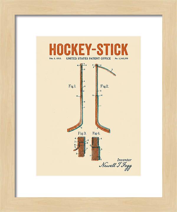 Hockey Stick Retro Patent Us1143376a