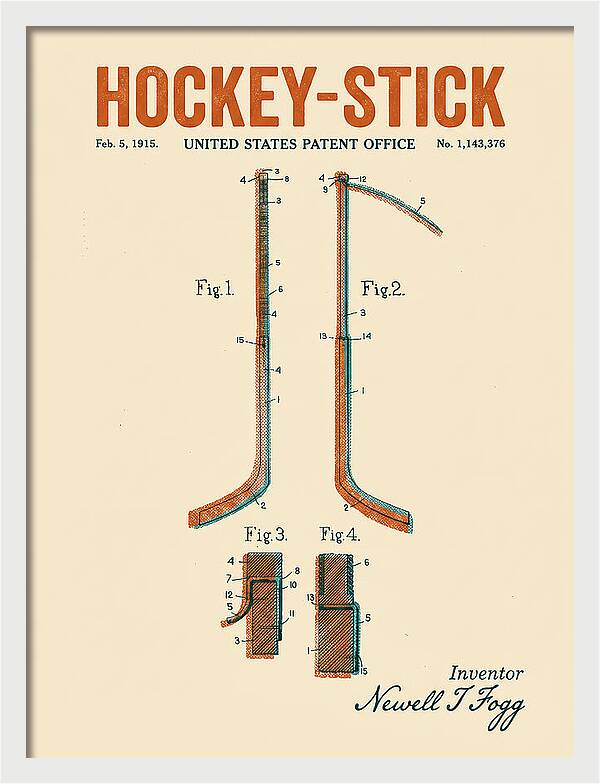 Hockey Stick Retro Patent Us1143376a