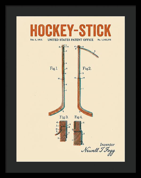Hockey Stick Retro Patent Us1143376a