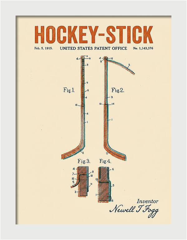 Hockey Stick Retro Patent Us1143376a
