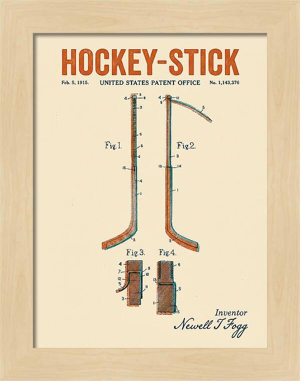Hockey Stick Retro Patent Us1143376a