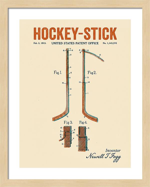 Hockey Stick Retro Patent Us1143376a