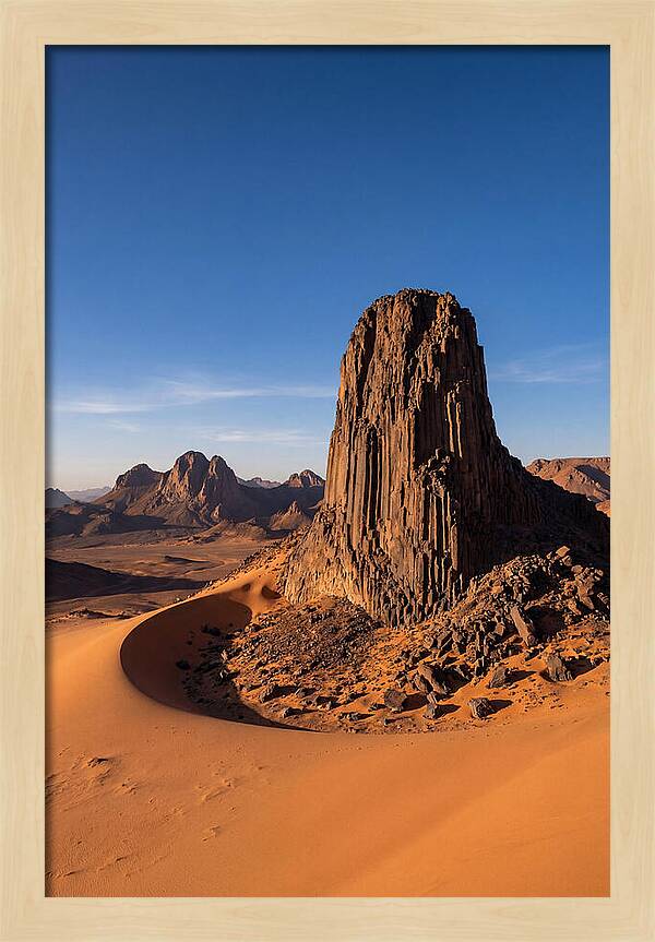 Hoggar Mountains Volcanic Spire