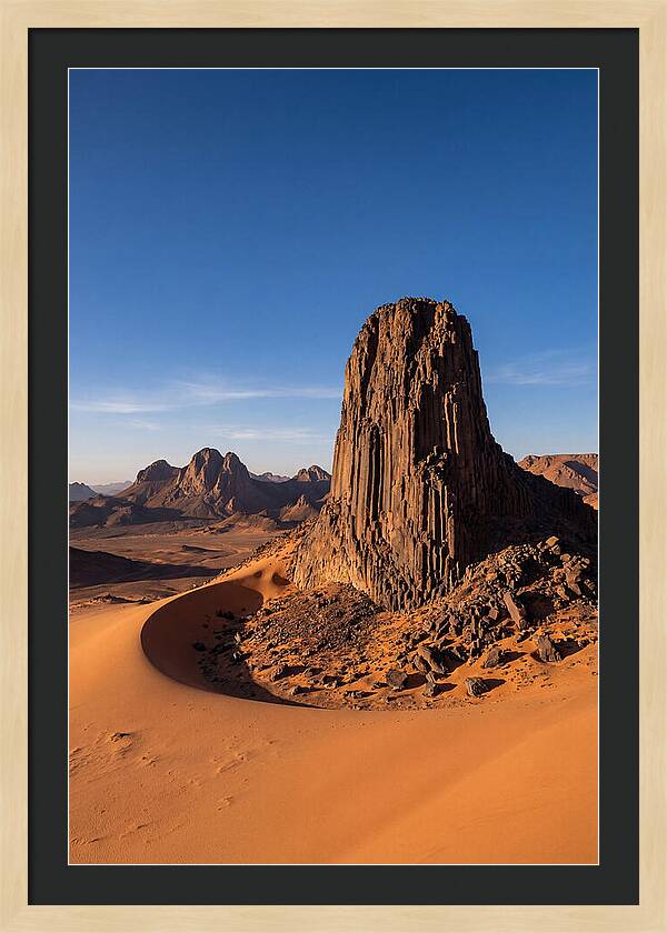Hoggar Mountains Volcanic Spire