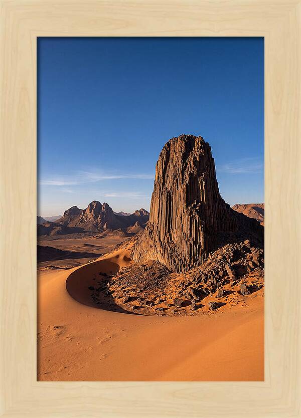 Hoggar Mountains Volcanic Spire