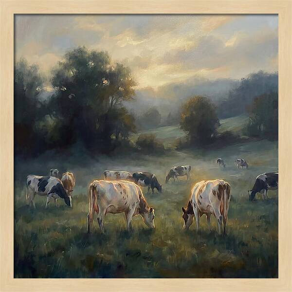 Holstein Cattle Grazing