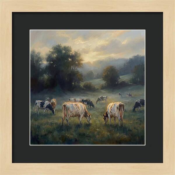 Holstein Cattle Grazing