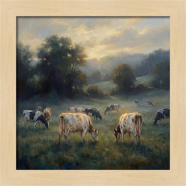 Holstein Cattle Grazing