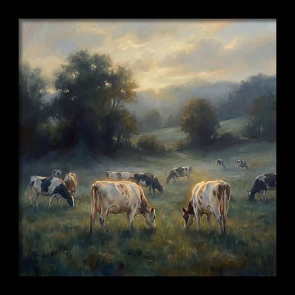 Holstein Cattle Grazing