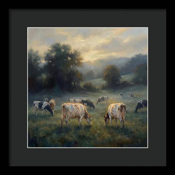 Holstein Cattle Grazing