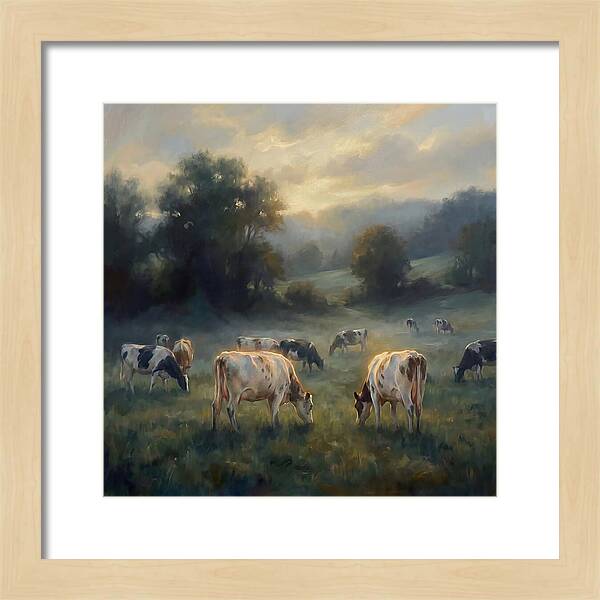 Holstein Cattle Grazing
