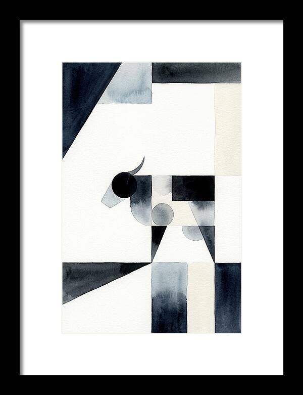 Holstein Cattle Minimalism