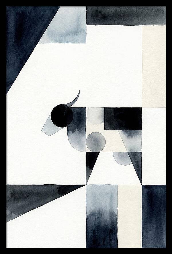 Holstein Cattle Minimalism