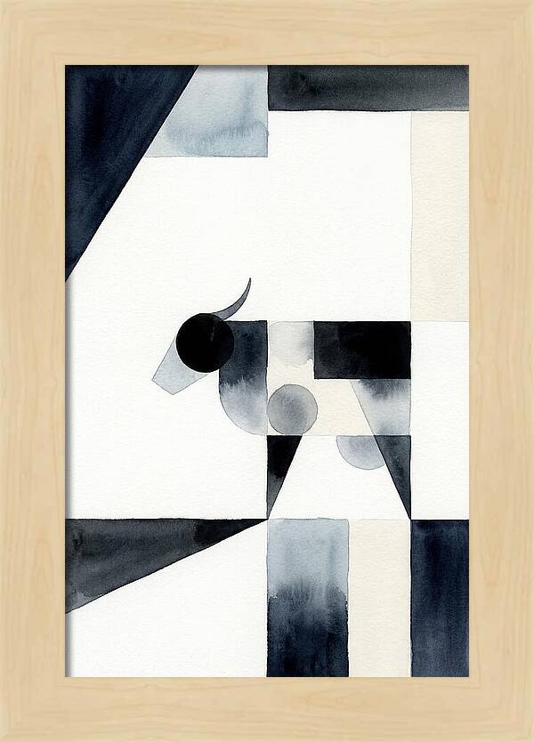 Holstein Cattle Minimalism
