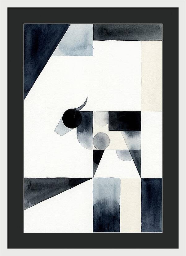 Holstein Cattle Minimalism