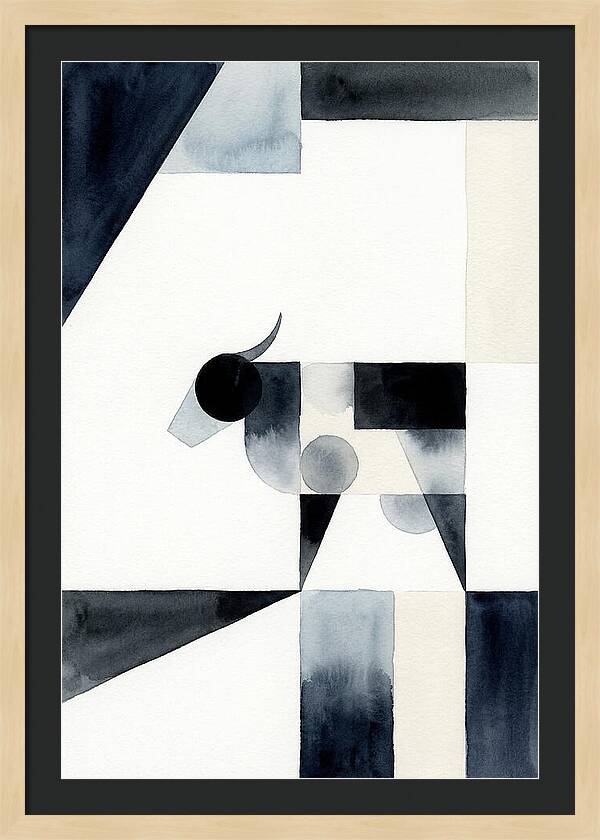 Holstein Cattle Minimalism