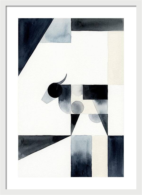 Holstein Cattle Minimalism