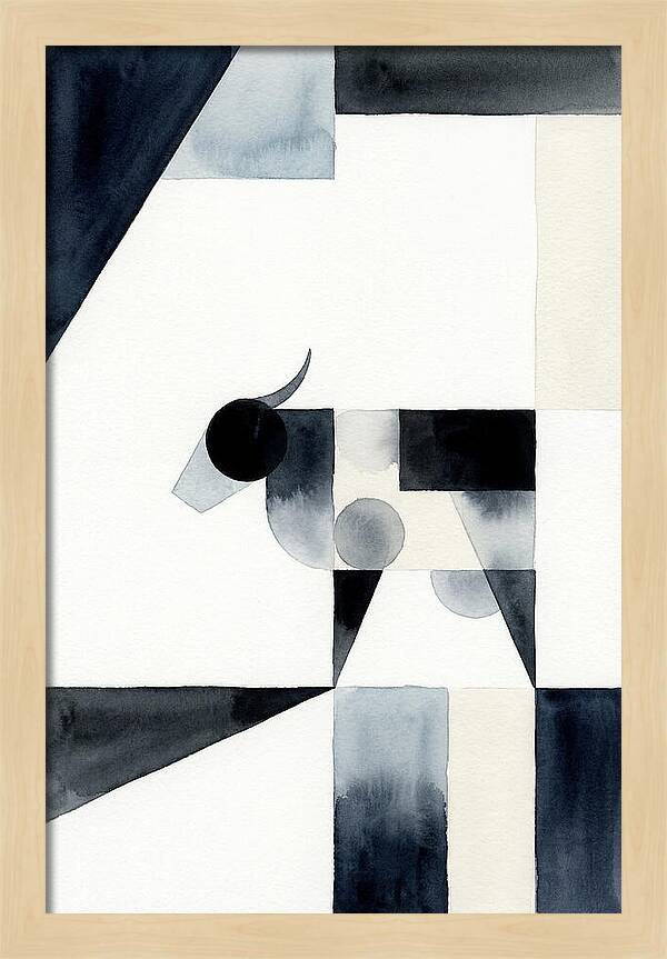 Holstein Cattle Minimalism