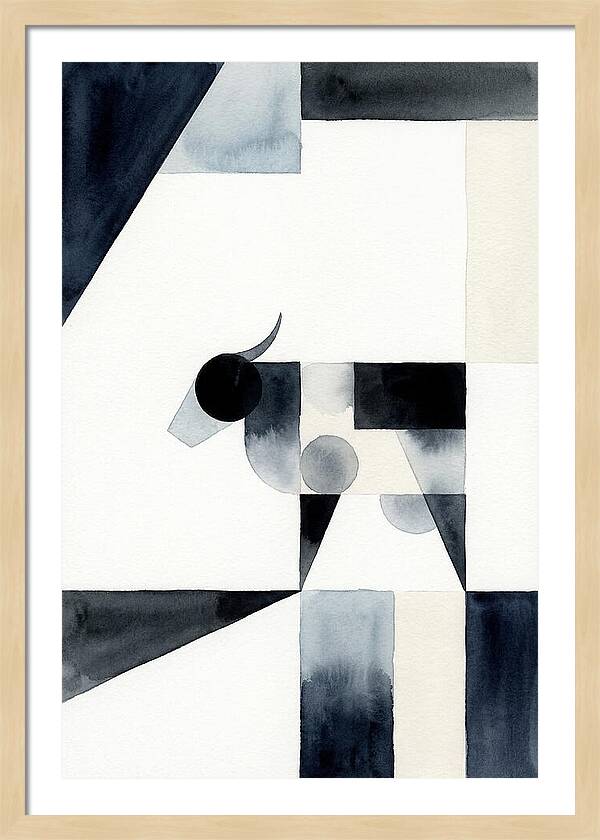 Holstein Cattle Minimalism