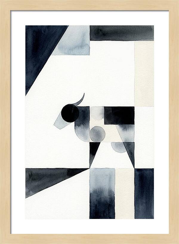 Holstein Cattle Minimalism