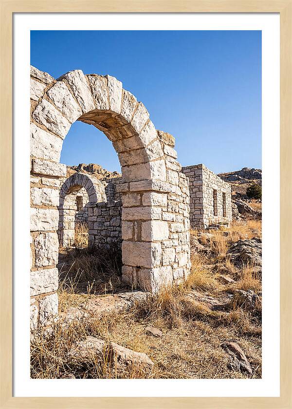Holy City Ruins In Wichita Mountains