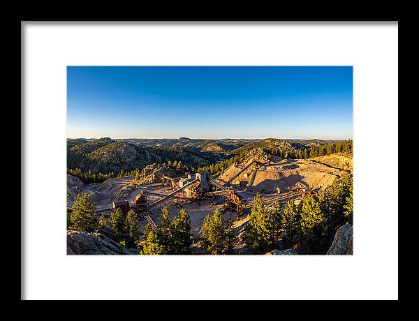 Homestake Mine Headframe Landscape