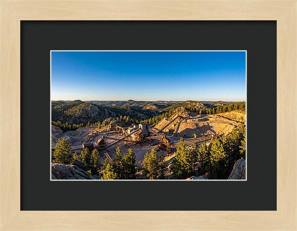 Homestake Mine Headframe Landscape