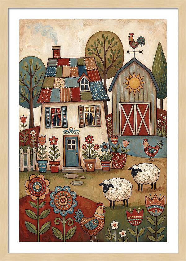 Homestead Charm In Color