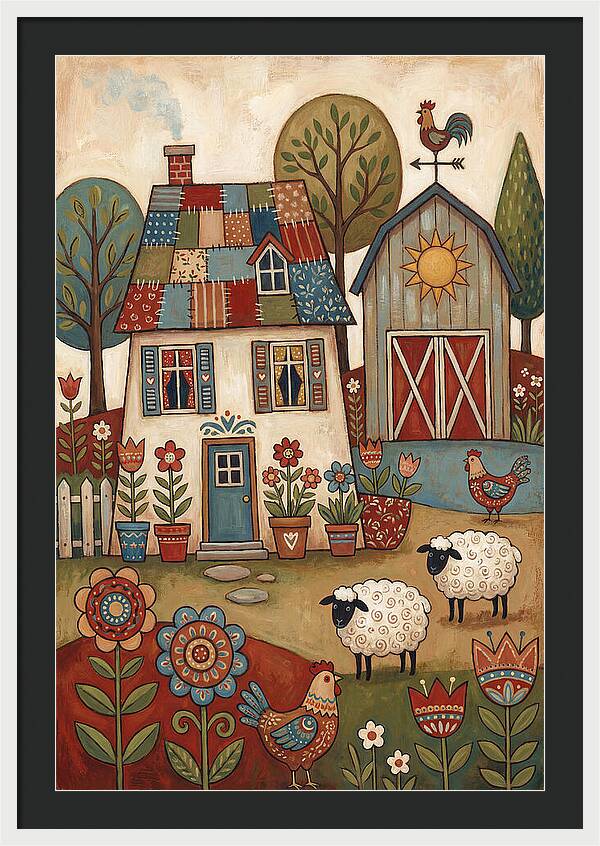 Homestead Charm In Color