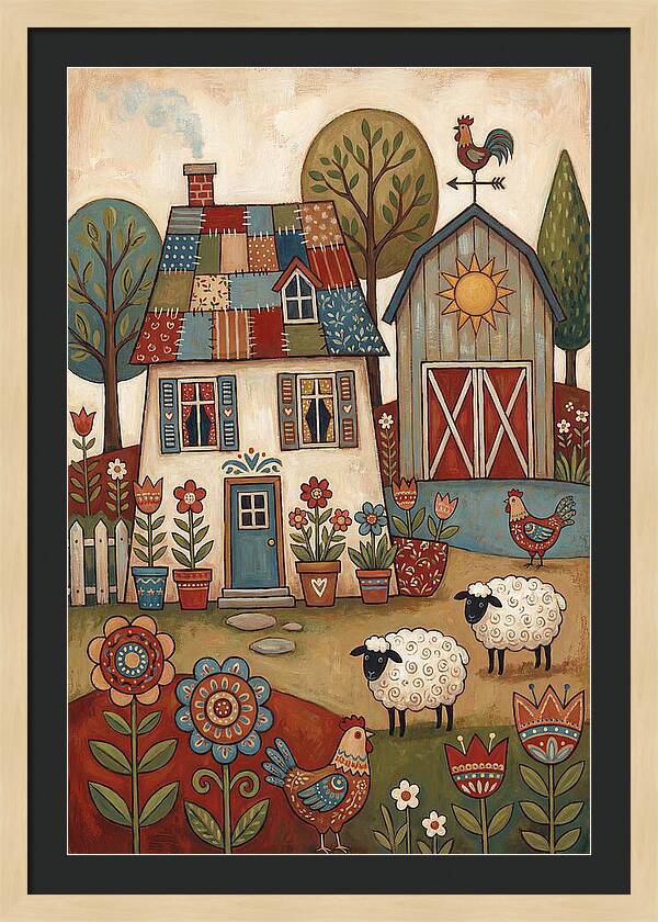 Homestead Charm In Color