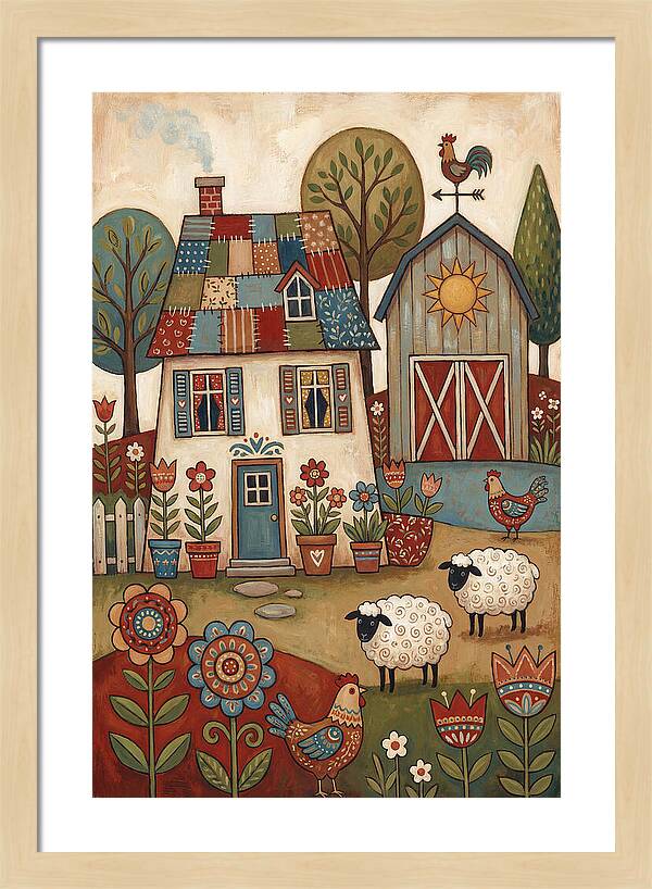 Homestead Charm In Color