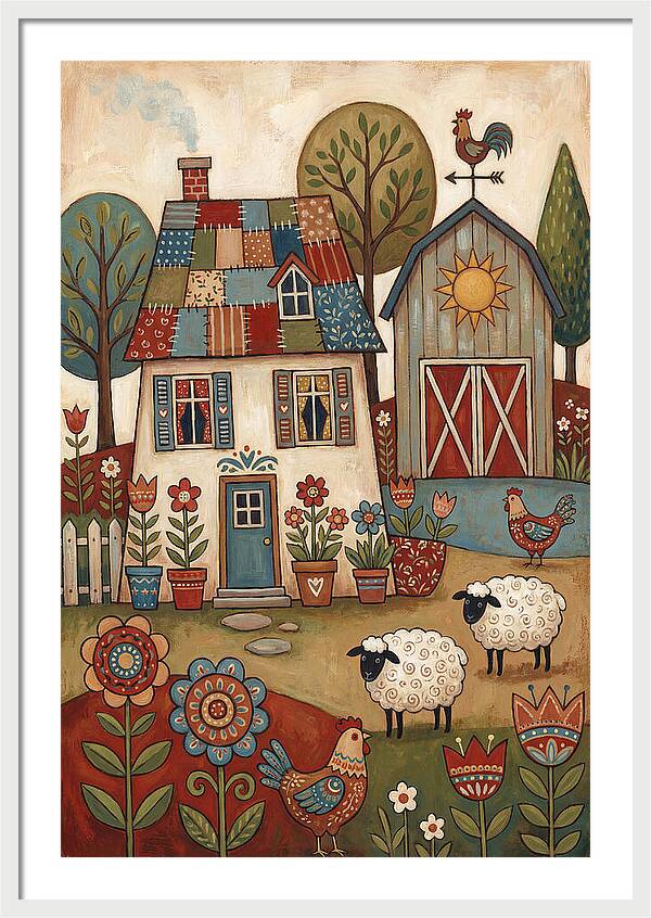 Homestead Charm In Color
