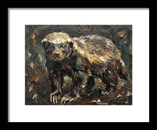 Honey Badger In Realistic Detail