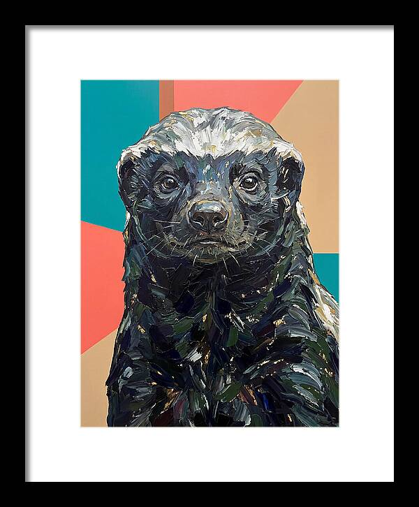Honey Badger Portrait