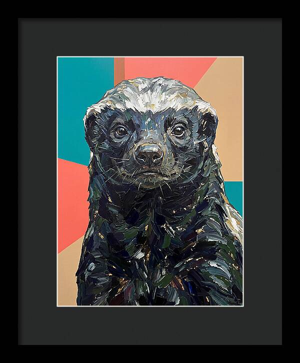 Honey Badger Portrait