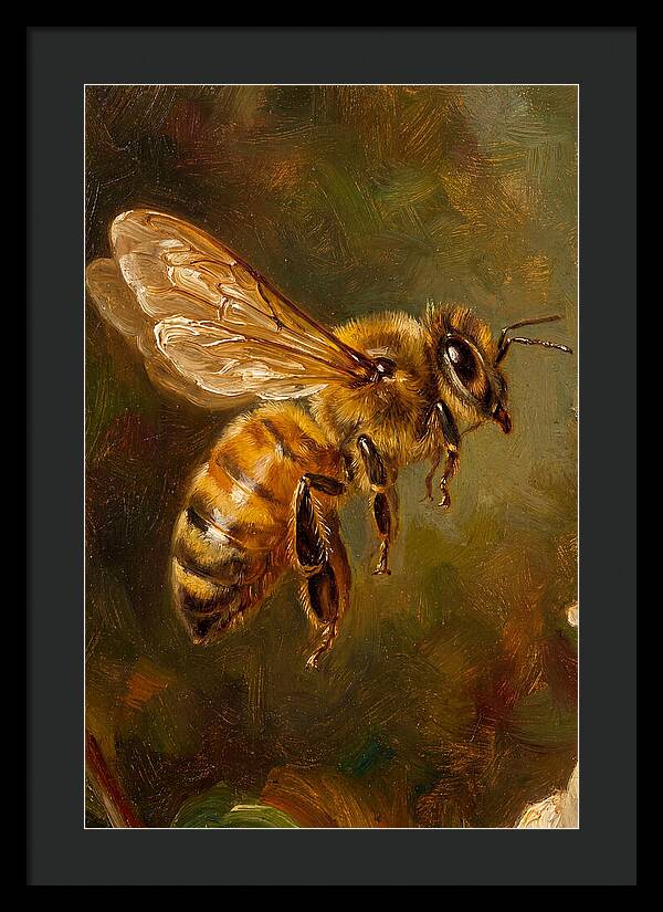 Honeybee In Flight