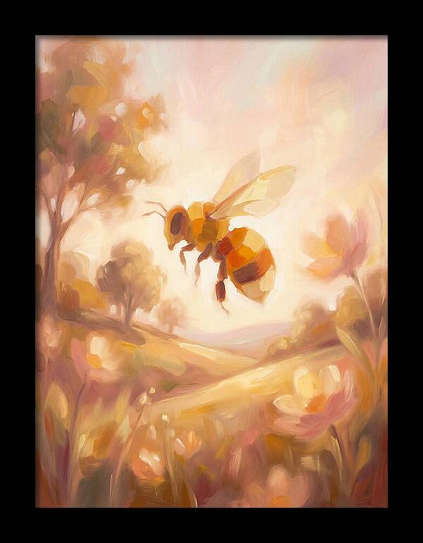 Honeybee In Nature