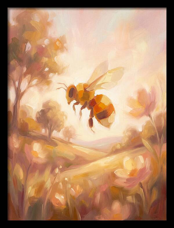 Honeybee In Nature