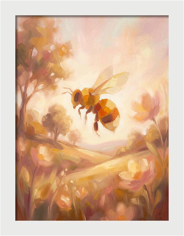 Honeybee In Nature