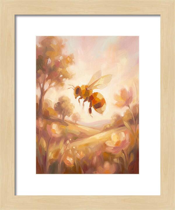 Honeybee In Nature