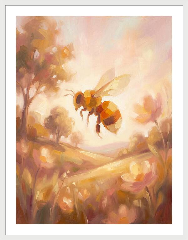 Honeybee In Nature