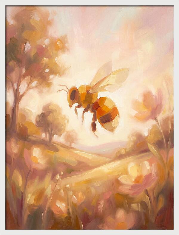 Honeybee In Nature